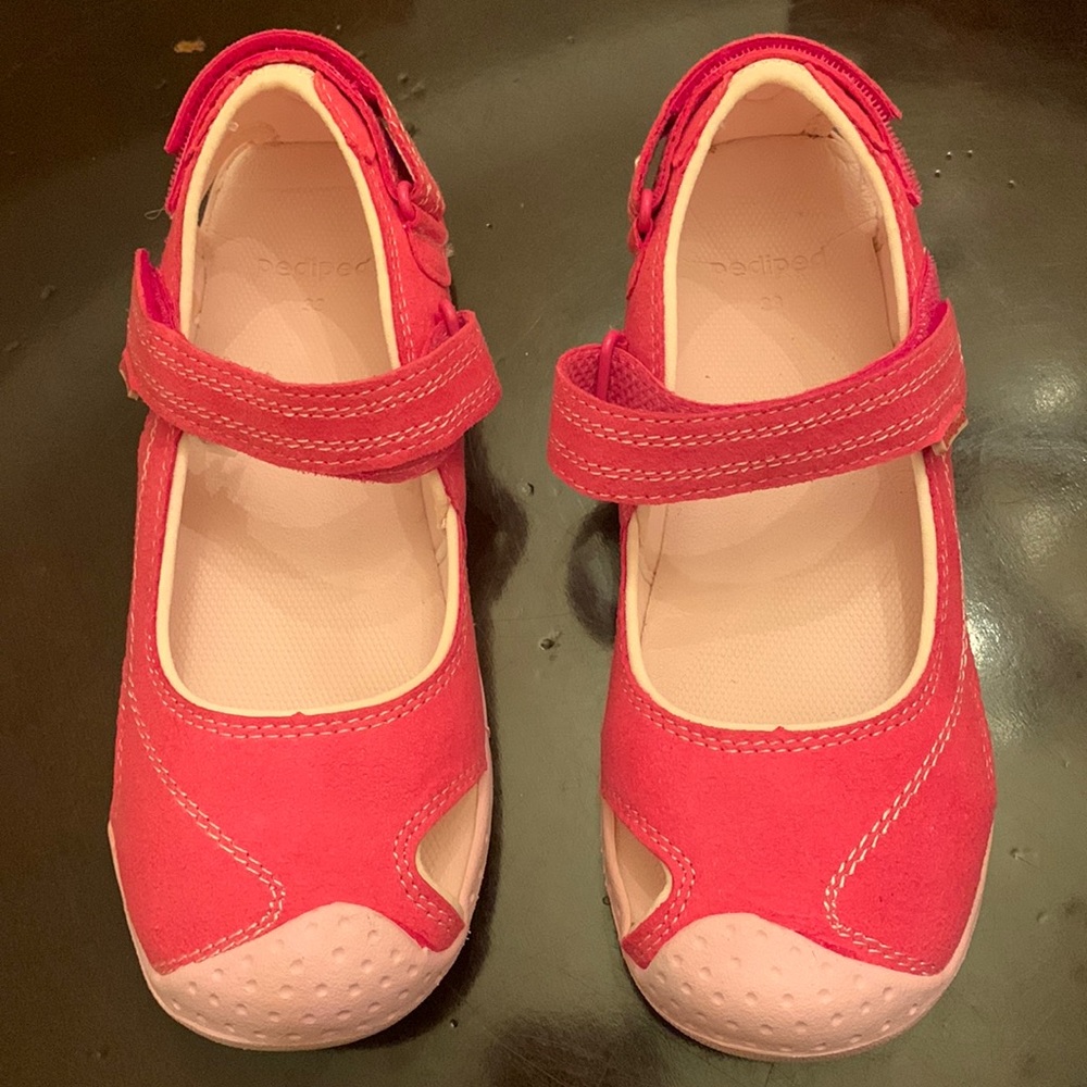 Pediped Nile Fuchsia/Light Pink Girls toddler 1.5-2 youth Eu 33